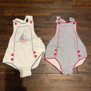 Bella Bliss Boys Bubble/Romper Bundle